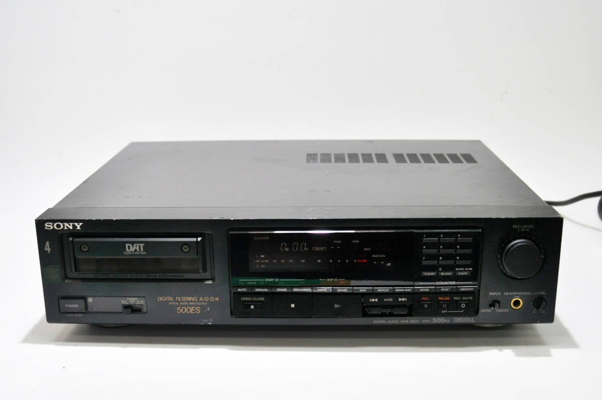 【希少品】 SONY DTC-500ES DATデッキ ソニー 廃盤品 レア SONY ソニー DATデッキ DTC-500ES ジャンク SONY DTC-500ES ソニー