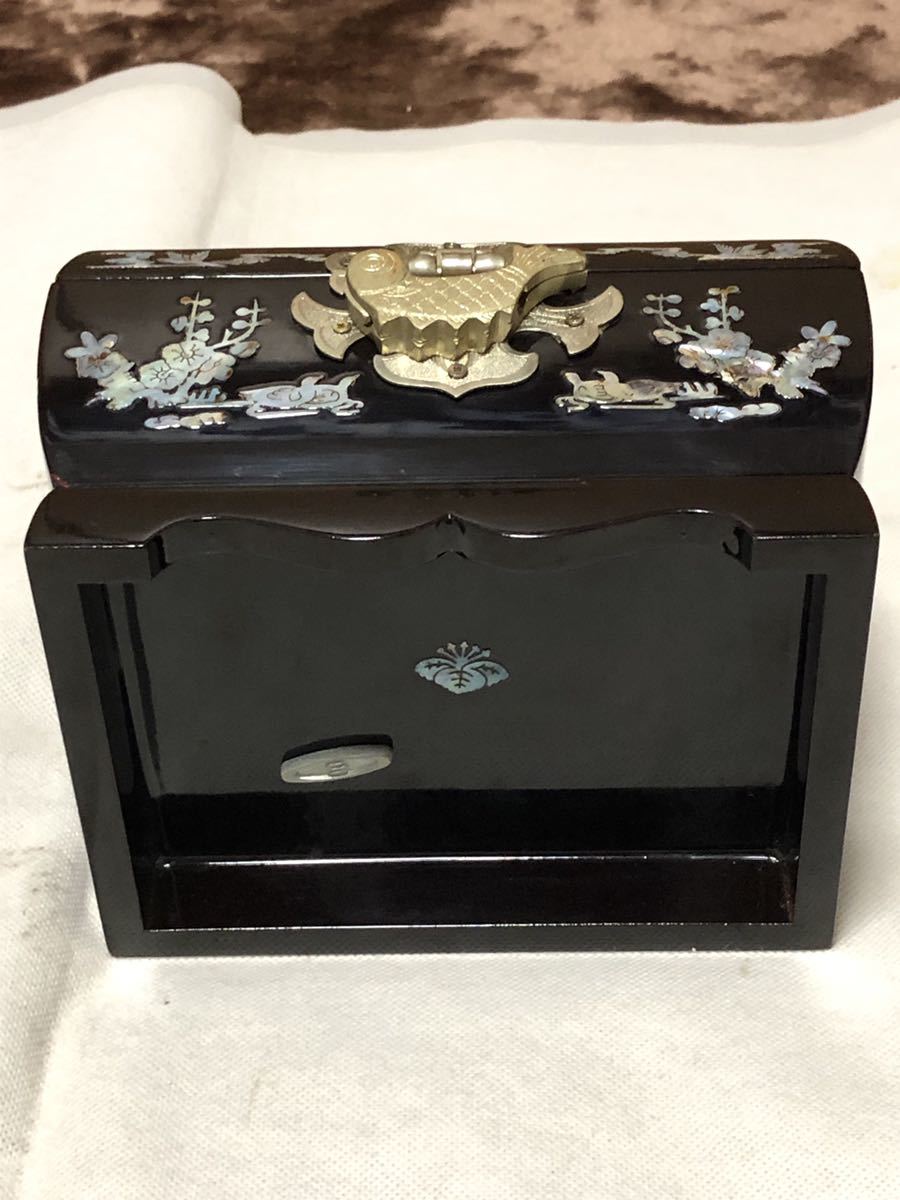 4344 送料無料 螺鈿細工 ジュエリーボックス 宝石箱 オルゴール 小物入れ_6