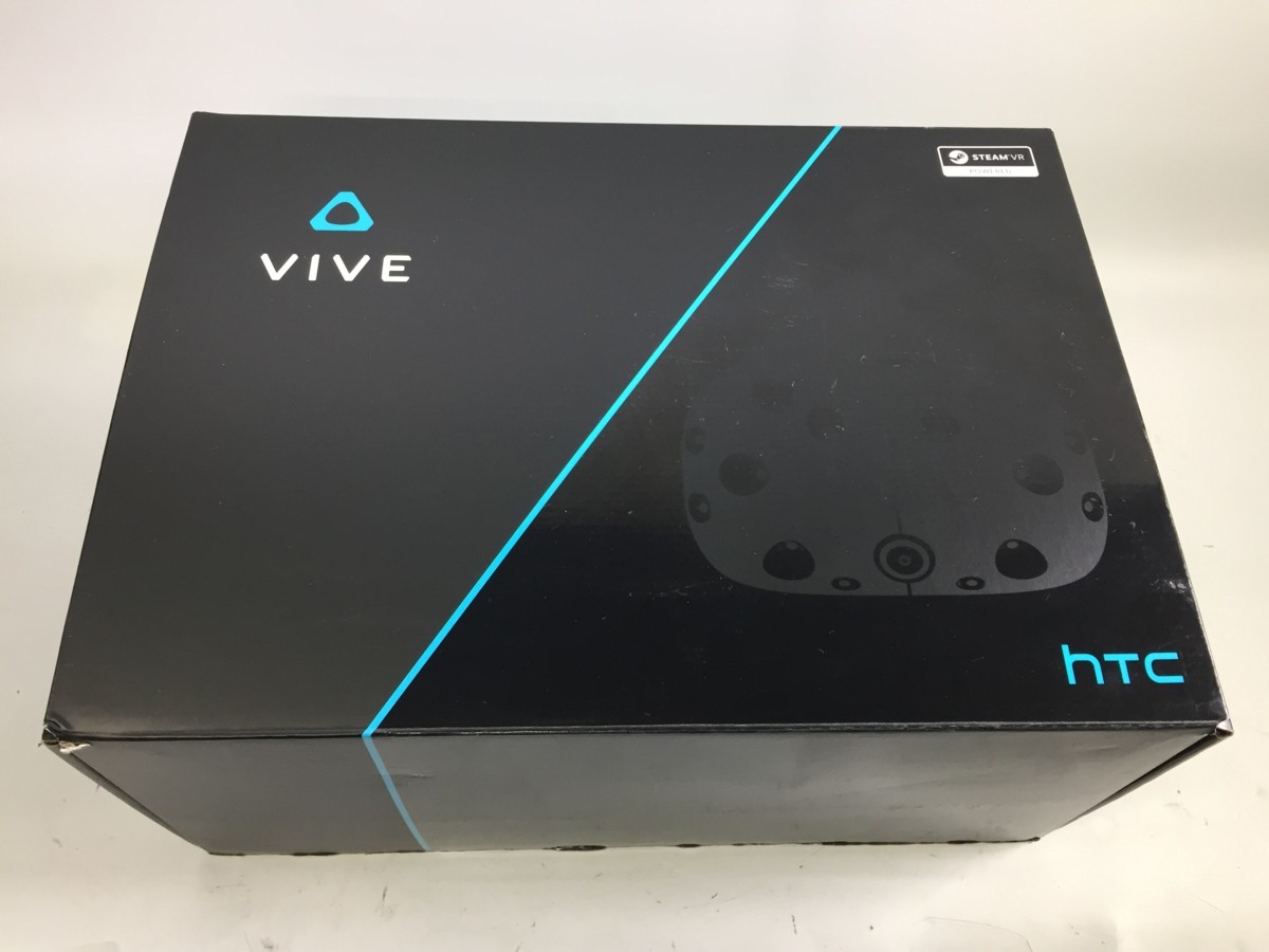 ♪▲【現状品 HTC エイチティシー】Vive ヘッドマウントディスプレイ/VR一式セット 0908⑩