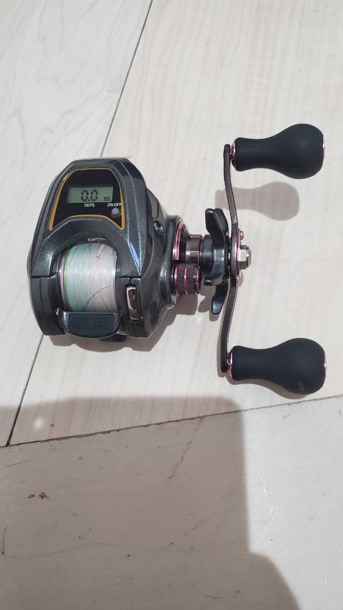 ダイワ 紅牙X IC 右ハンドル タイラバリール ダイワ(DAIWA)カウンター