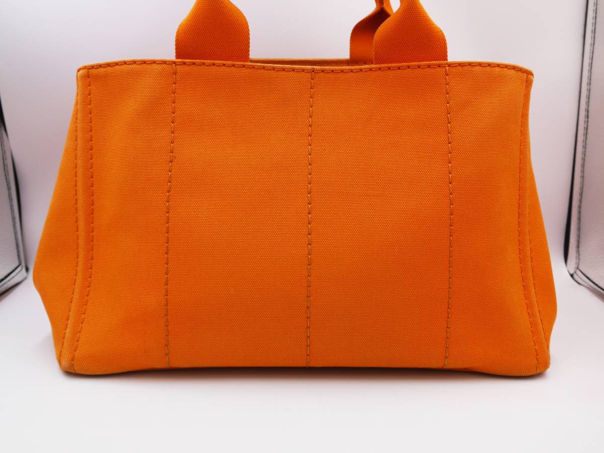 PRADA プラダ コットンキャンバス CANAPA カナパ トートバッグ