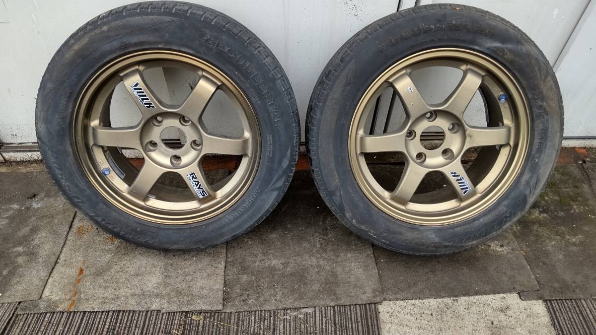 レイズ ボルクレーシング TE37 VOLK TE37C RACING RAYS 0 VR S PCD100 
