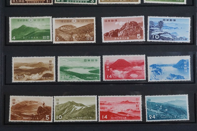 147)日本切手 未使用 単片約150枚1915年~大正大礼記念世界対戦平和記念