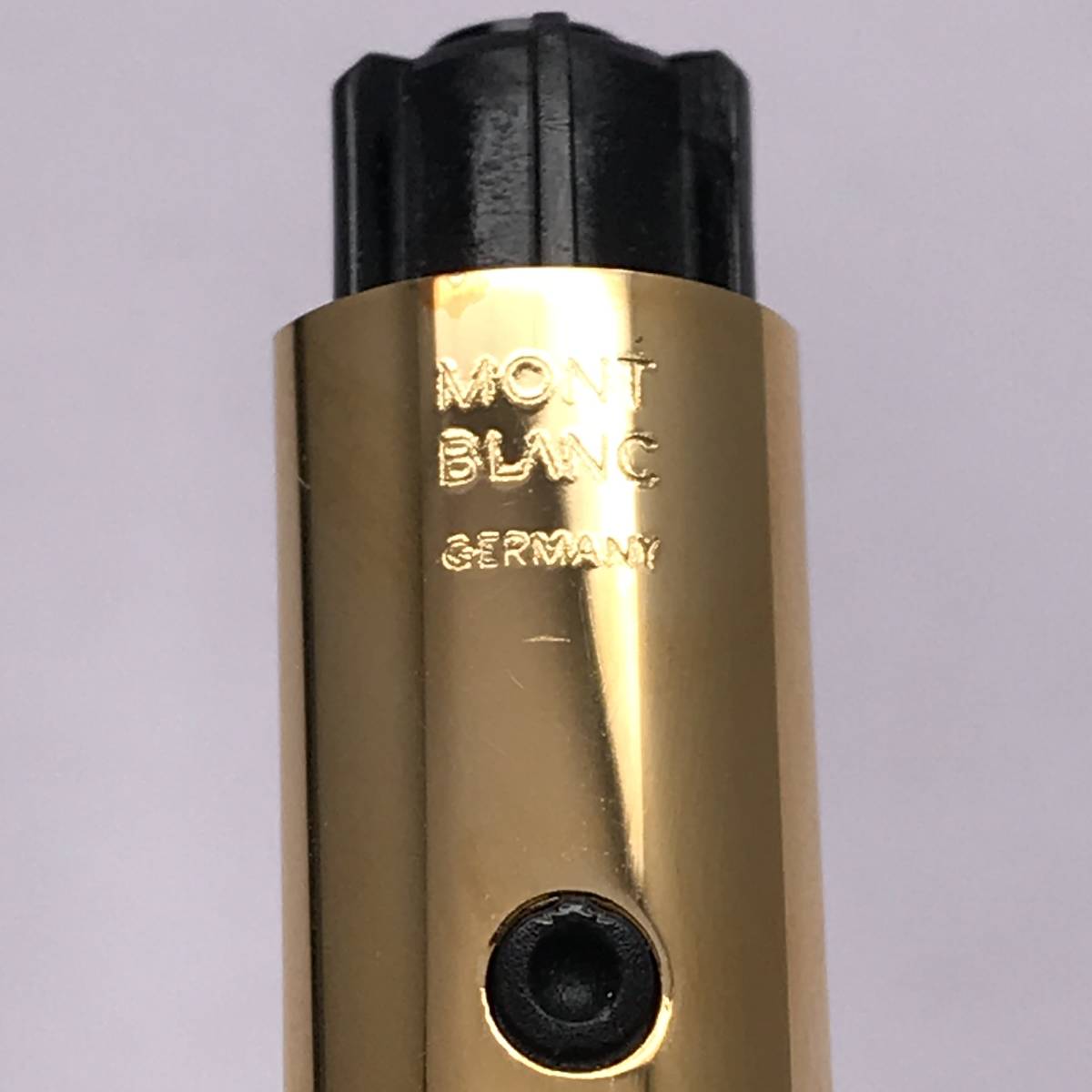 モンブラン ボールペン ノック式 MONTBLANC 文房具 ブラック BLANC 1円