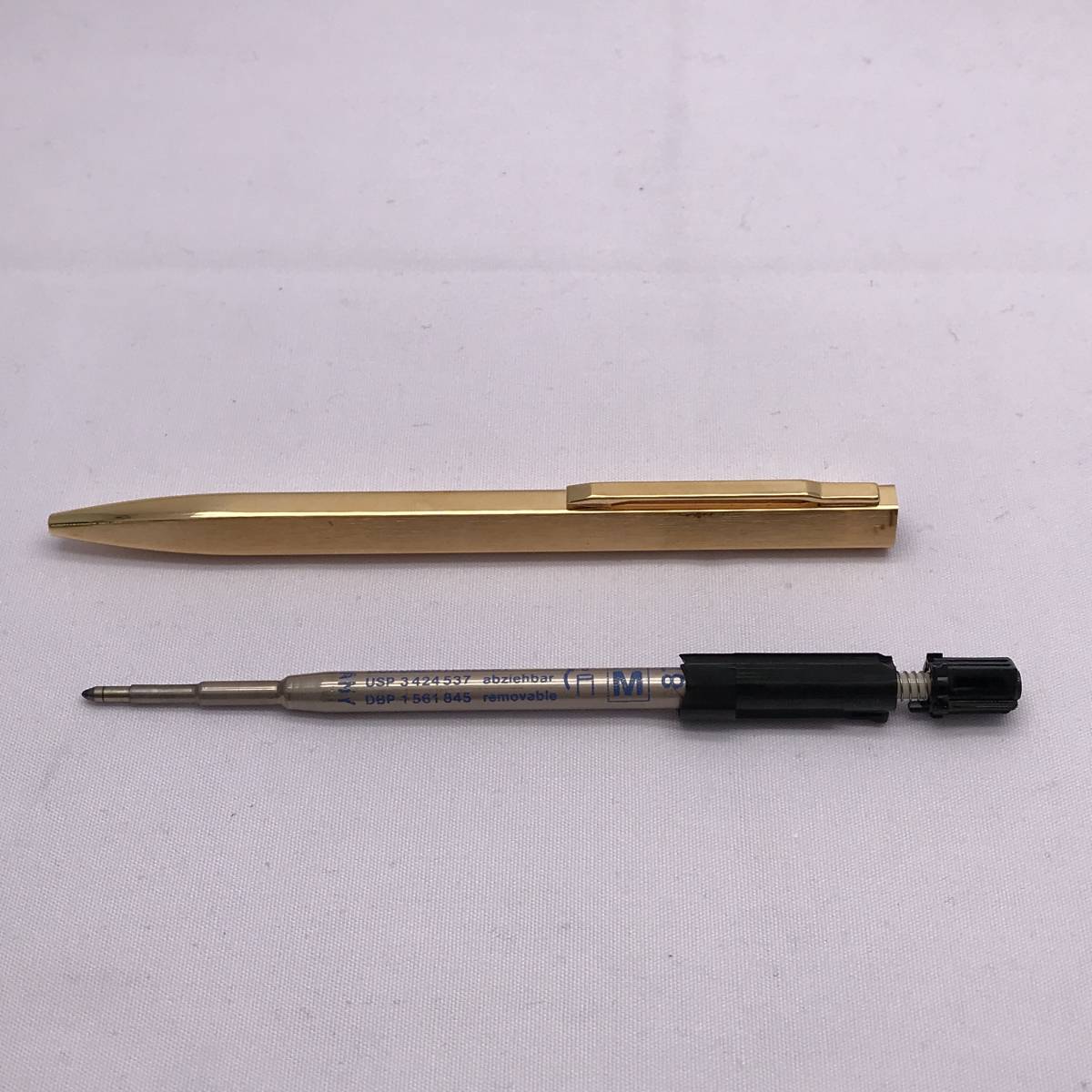モンブラン ボールペン ノック式 MONTBLANC 文房具 ブラック BLANC 1円