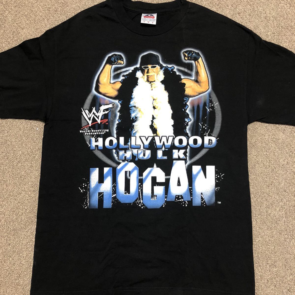 ハルクホーガン Tシャツ WWE WWF プロレス Lサイズ WWE Tシャツ ハルク 