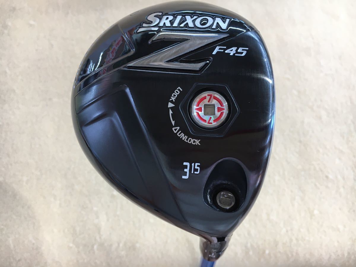 FW☆ダンロップ☆スリクソン Z F45☆15度☆RX-45☆フレックスS☆43インチ☆D-2☆重量319g☆右☆即決価格