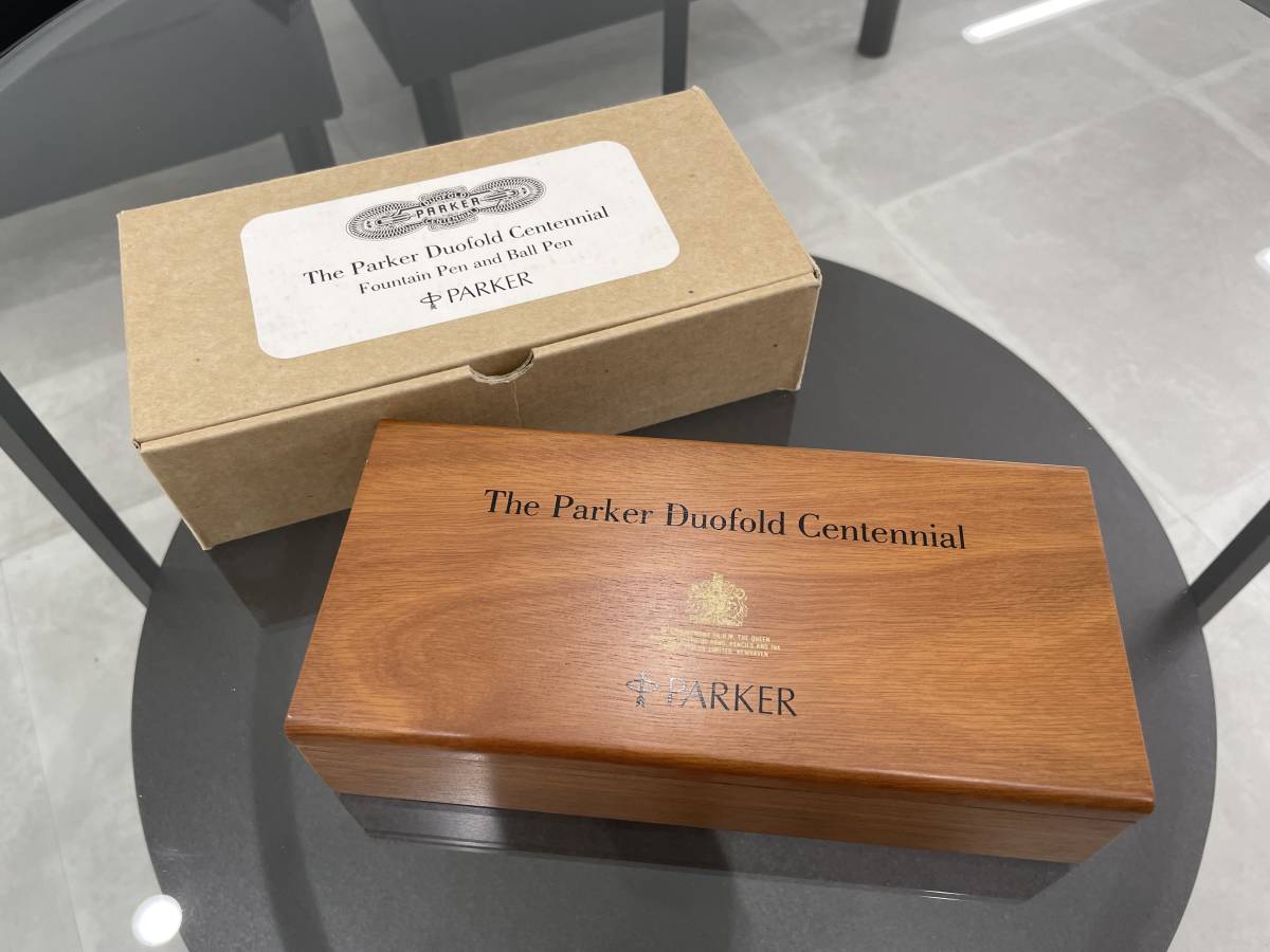 PARKER パーカー セット 創業100周年 デュオフォールド センテニアル 万年筆　ボールペン 