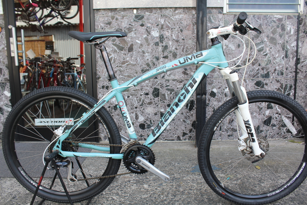 中古 マウンテンバイク/MTB☆Bianchi（ビアンキ）KUMA 5100/2013年 