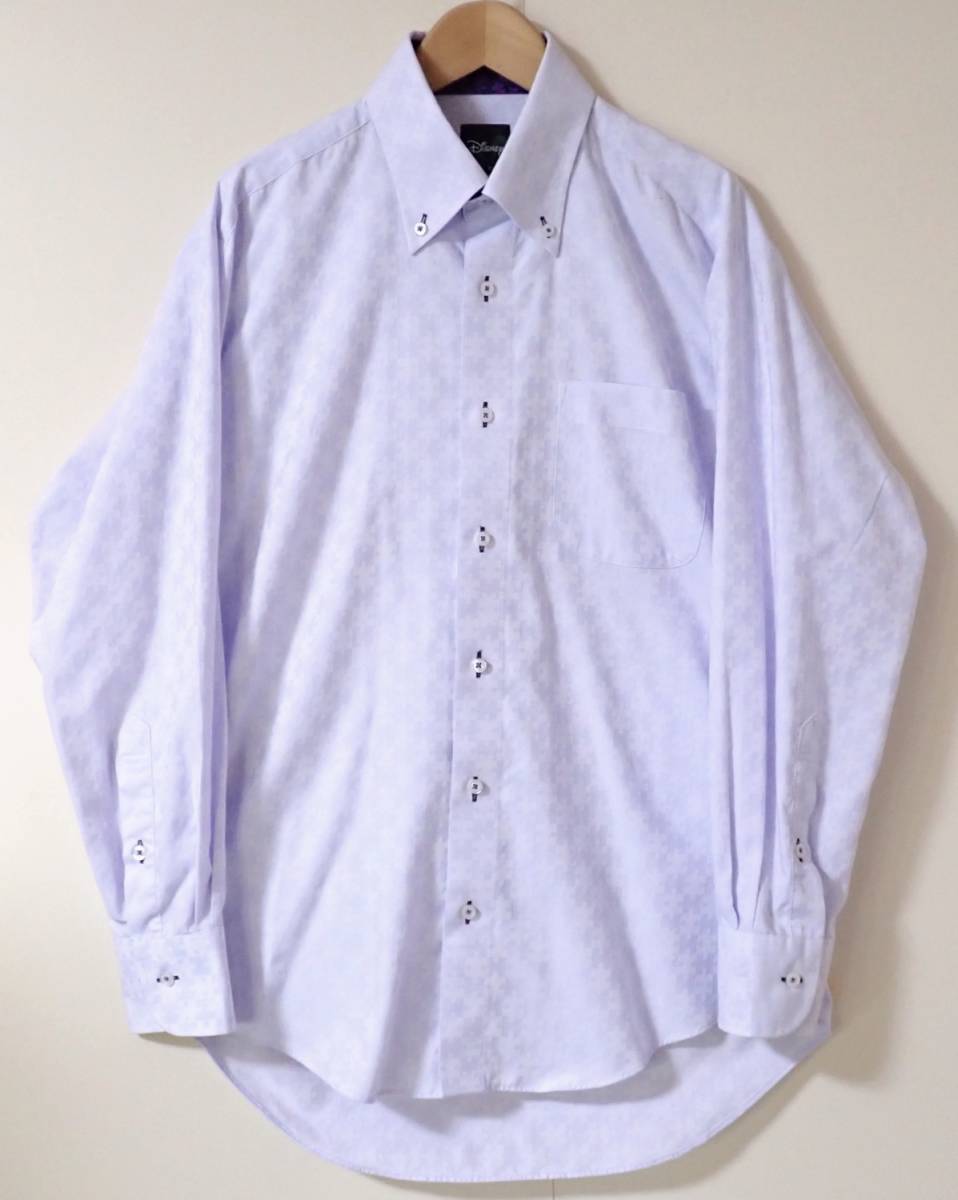 2196 Disney ボタンダウンシャツm 80size ネコポス可 ジグソーパズル風織柄 Y ワイシャツ隠れミッキーmicky東京シャツ 形状記憶 古着 Mサイズ 売買されたオークション情報 Yahooの商品情報をアーカイブ公開 オークファン Aucfan Com