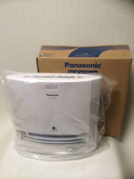 未使用 Panasonic 加湿セラミックファンヒーター ホワイト