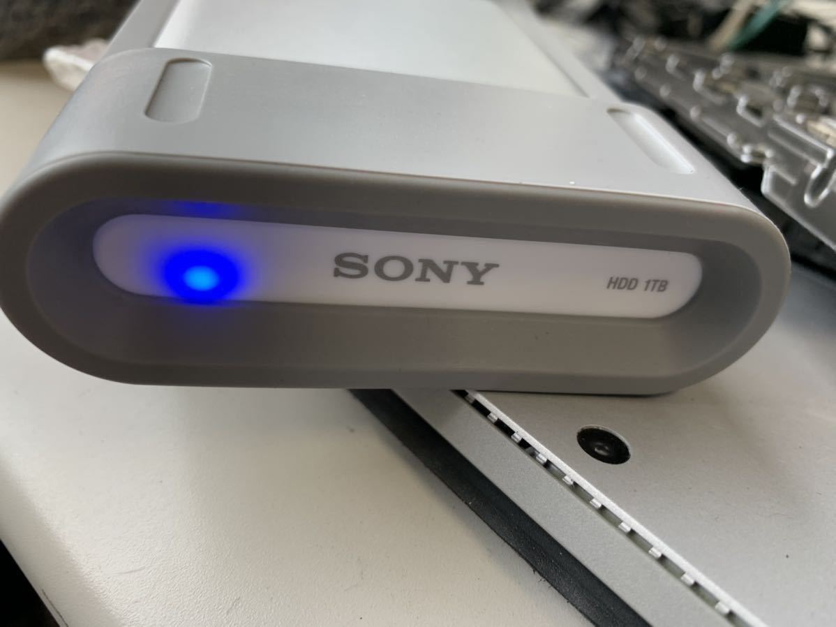1TB SONY PSZ-HA1T 外付け Sony 正常動作 ハードディスク ポータブル