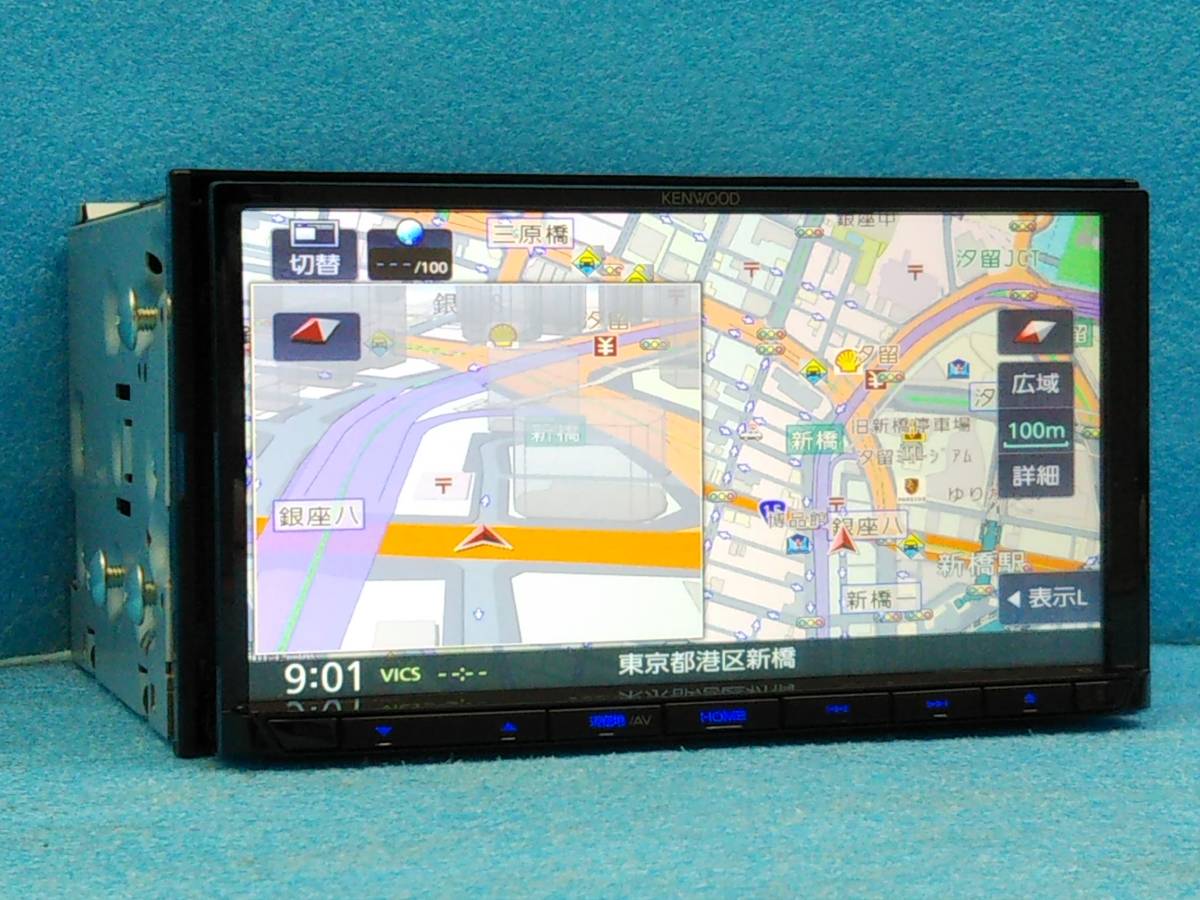 ケンウッド カーナビ KENWOOD MDV-D207BT 彩速ナビ 多言語 2020年製