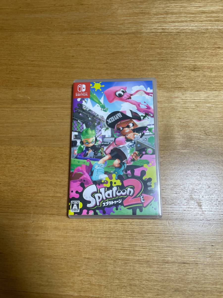 ★Nintendo Switch ソフト スプラトゥーン2　中古