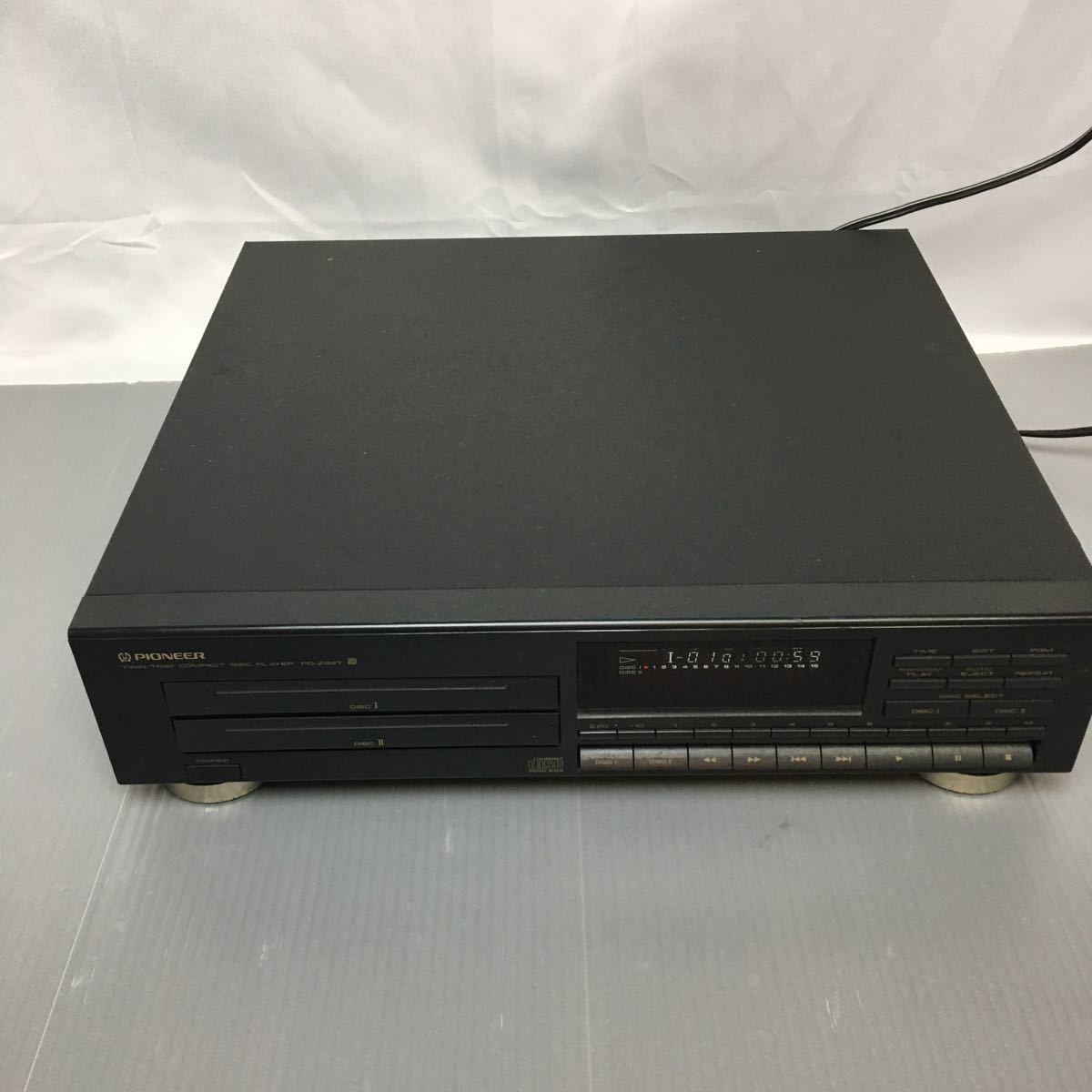 Pioneer パイオニア PD-Z92T ツイントレイ CDプレーヤー PD-Z92T CDプレーヤー Yahoo!オークション △パイオニア パイオニア