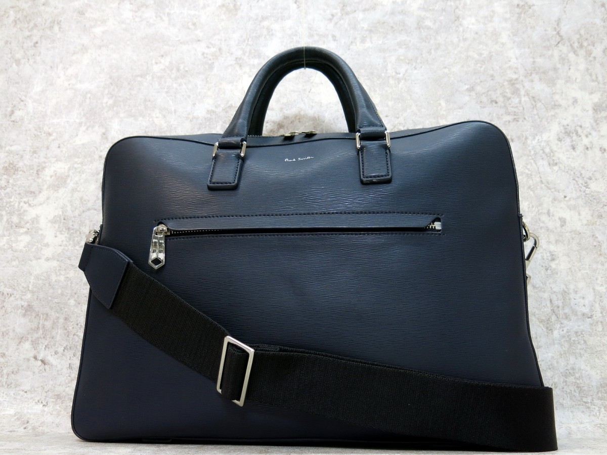 □極美品□Paul smith ポール・スミス□メンズ□レザー 本革□2way