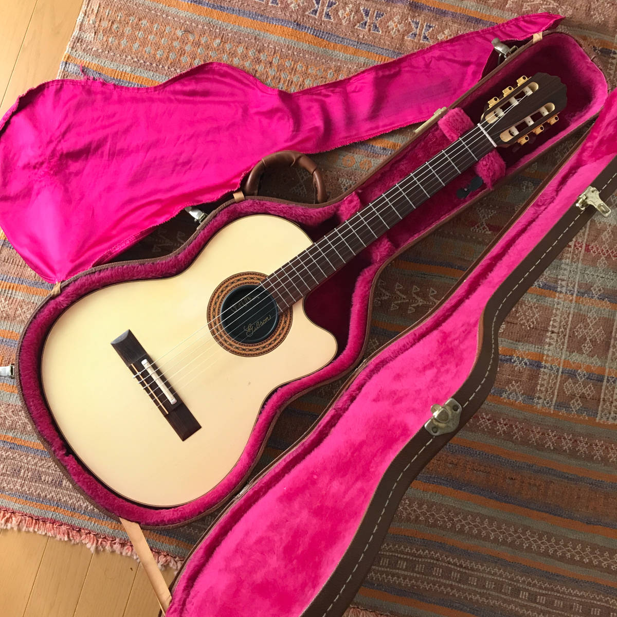 Jumbo ジャンボ J-40 12弦ギター ジャンク品トップ単板 エボニー指板