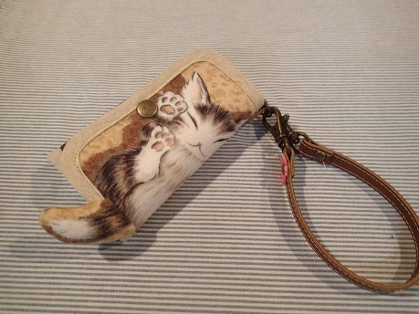 ハンドメイド・ダヤン・わちふぃーるど・キーケース・小銭入