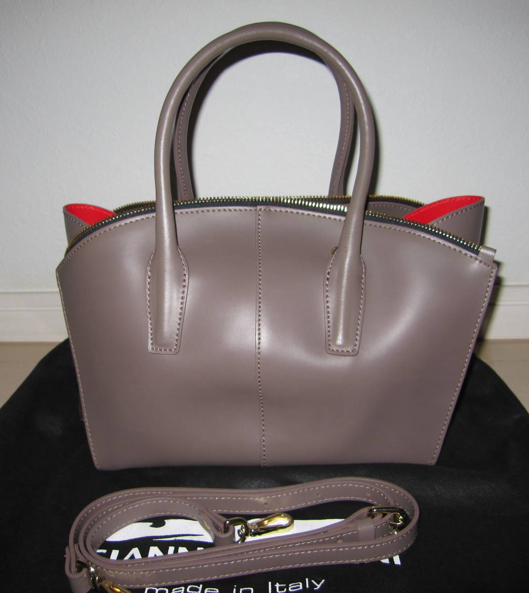 GUM ジャンニキャリーニ 2WAY GIANNI chiarini ハンドバッグ
