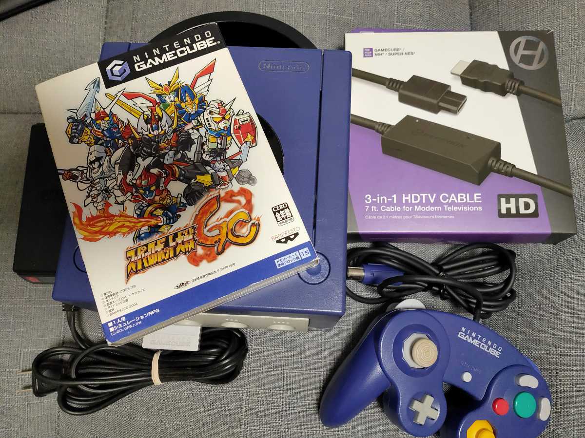 SALE，正規品 ゲームキューブ スーパーロボット大戦GC HDMIコネクタセット(本体)｜売買されたオークション情報、yahooの商品情報をアーカイブ公開 - オークファン 本体