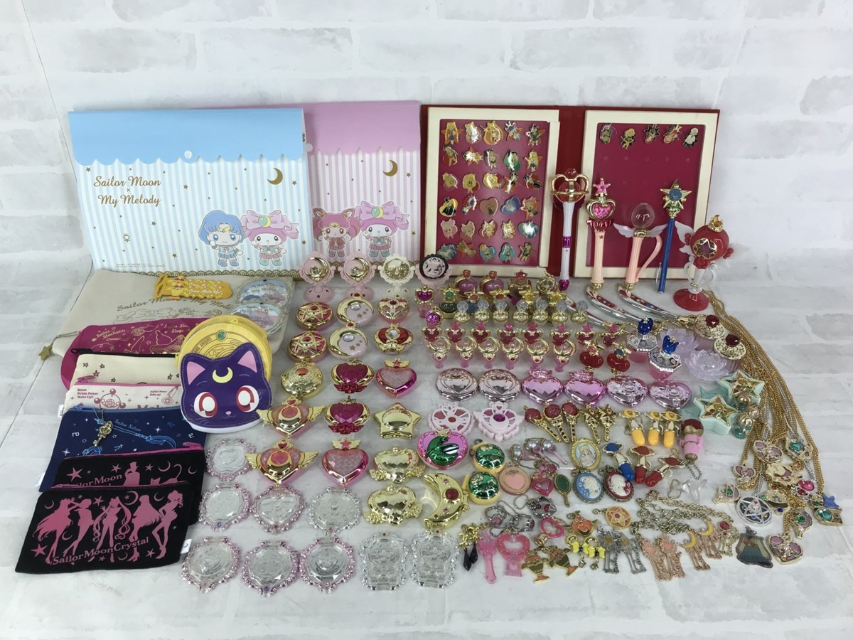 ジャンク品 美少女戦士 セーラームーン 変身コンパクトミラー ガシャポンまとめ 同梱不可