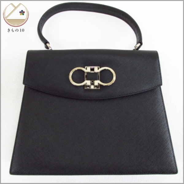 着物10 Salvatore Ferragamo フェラガモ ガンチーニ レザー 2way 