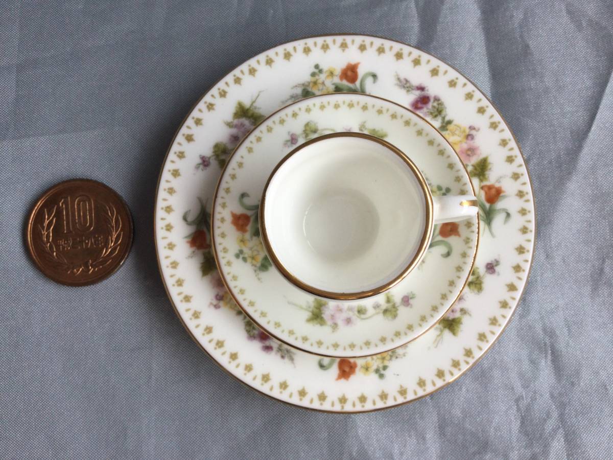 WEDGWOOD MINIATURE ウェッジウッド ミラベル ミニチュア トリオ 