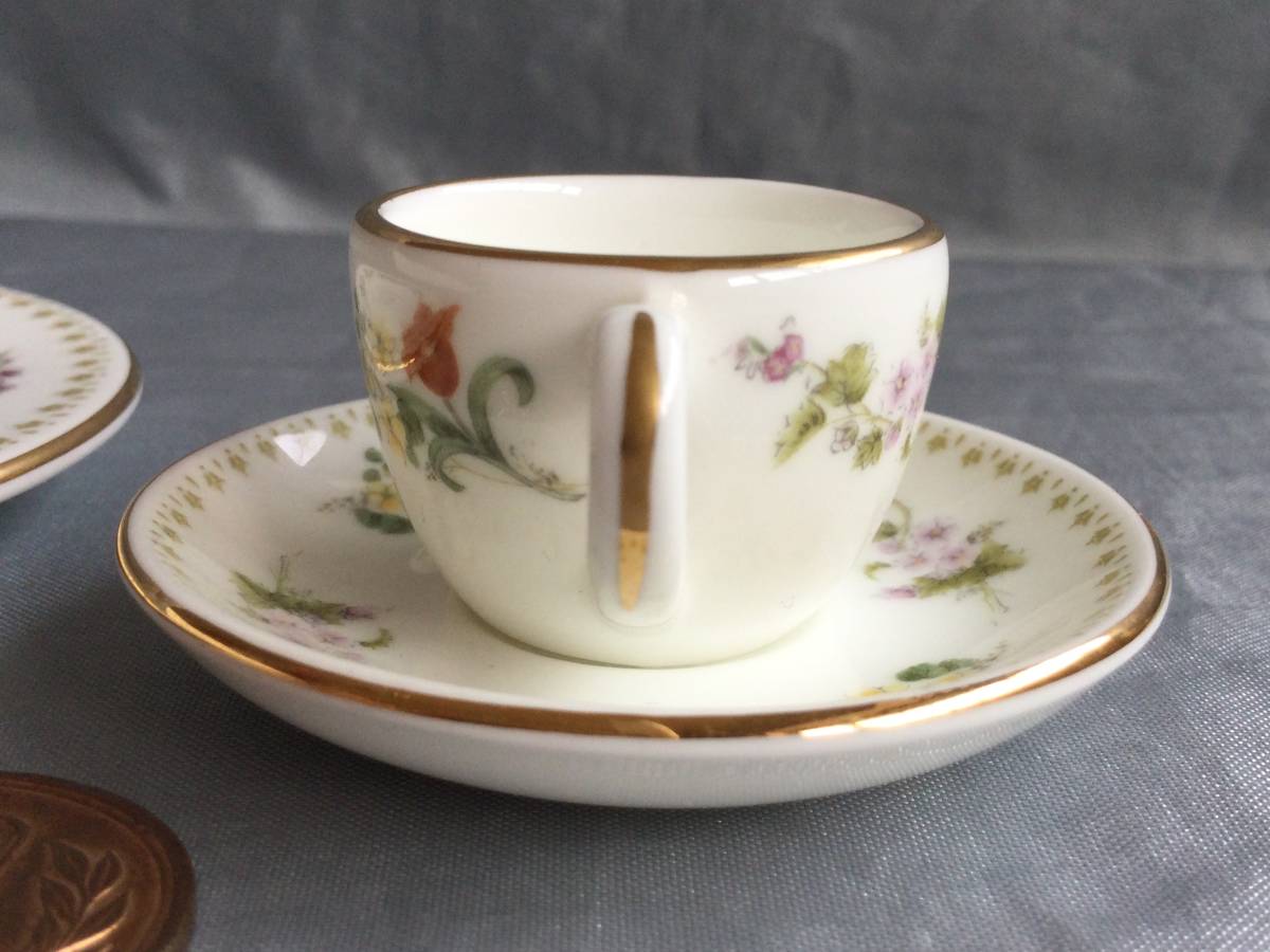 WEDGWOOD MINIATURE ウェッジウッド ミラベル ミニチュア トリオ 
