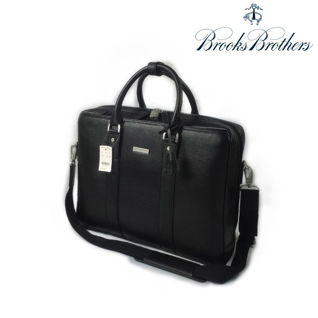 1円～!売切!【正規新品】BROOKS BROTHERS◇レザーバッグ ビジネス
