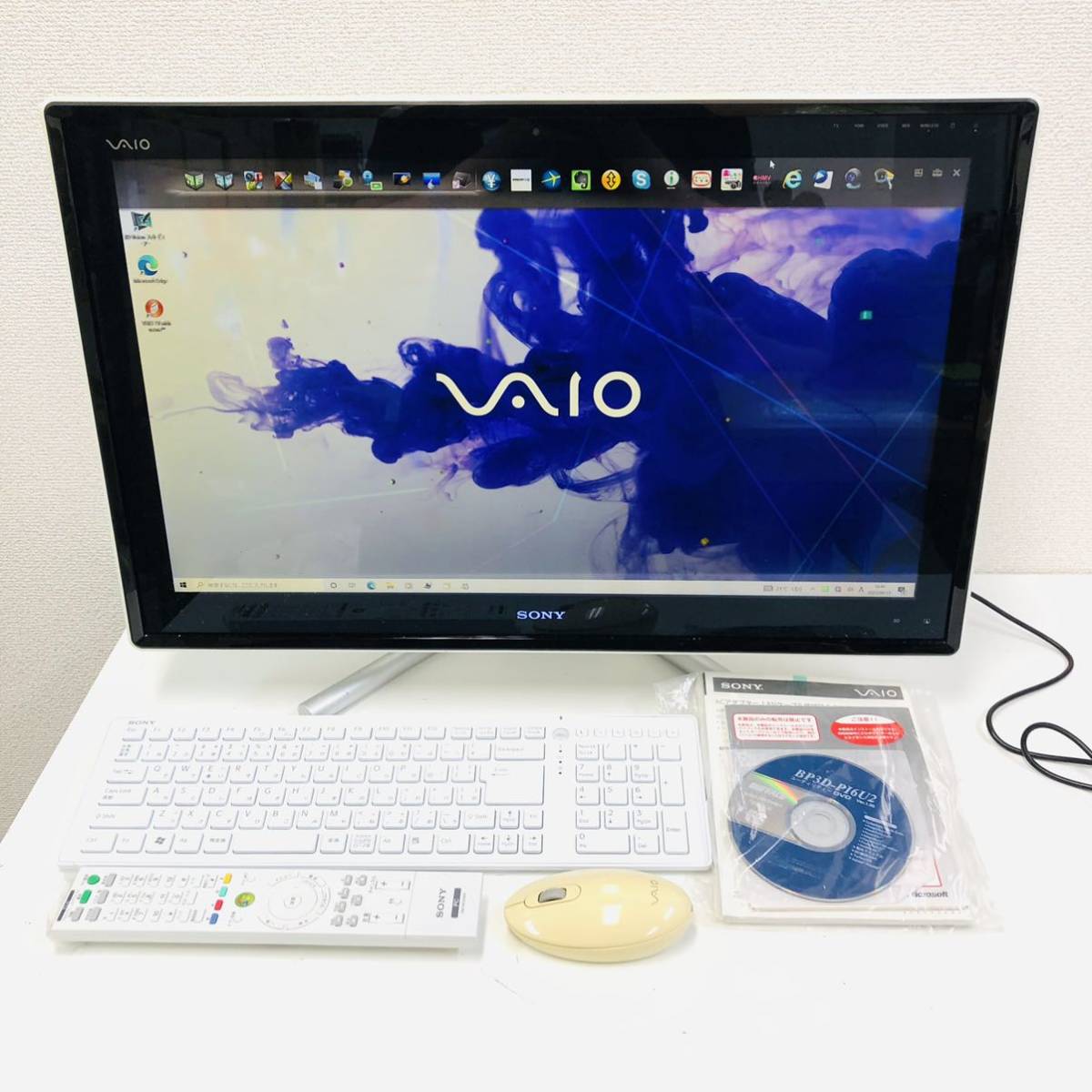 モニタ一体型 ソニー SONY VAIO PCG-21613N core i7 メモリ8GB 2TB