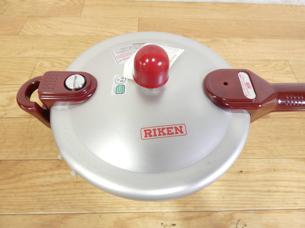 東-17 保管品 理研 RIKEN 圧力鍋 3.0L こなべちゃん RM1-30 S 4合炊き 