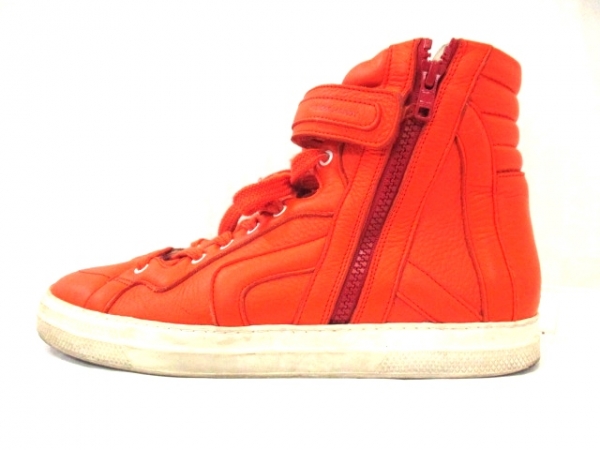 ピエールアルディ スニーカー 43 メンズ オレンジ レザー