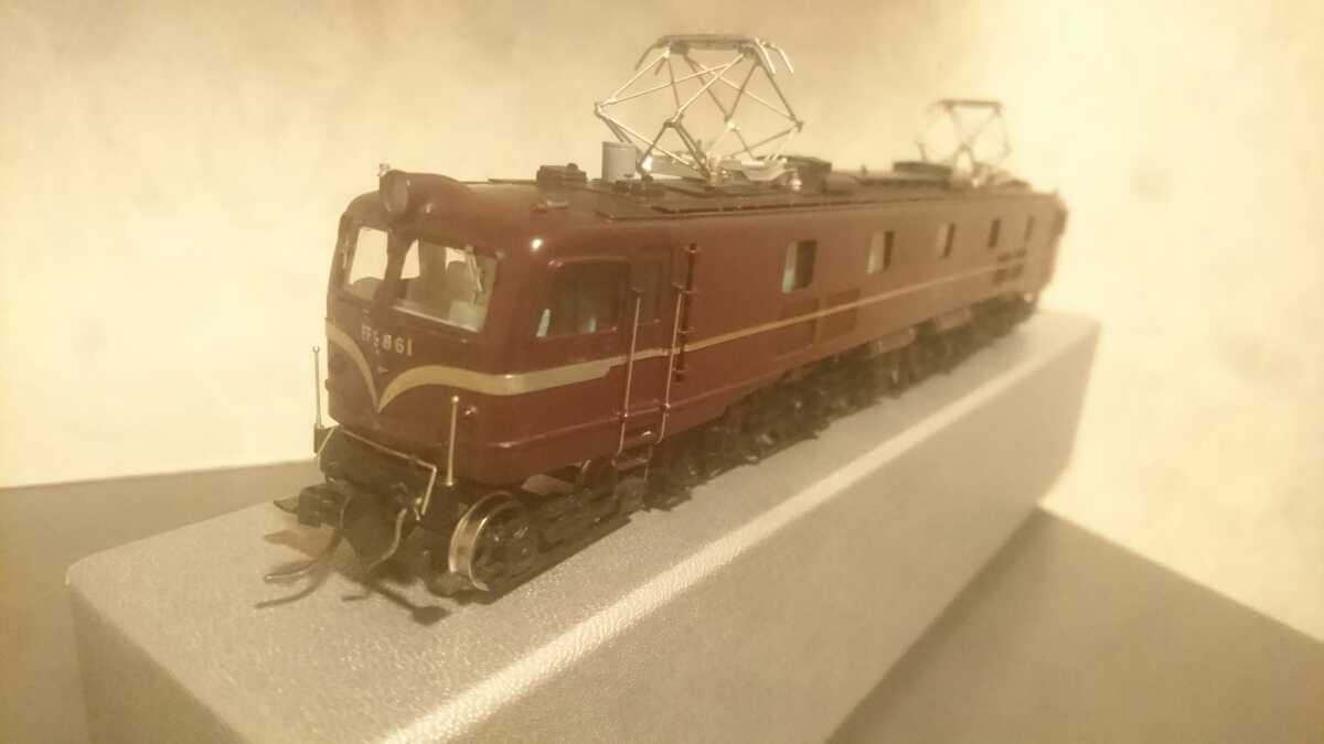 天賞堂 EF58 61 電気機関車 真鍮モデル カンモーター パーツ使用 入手