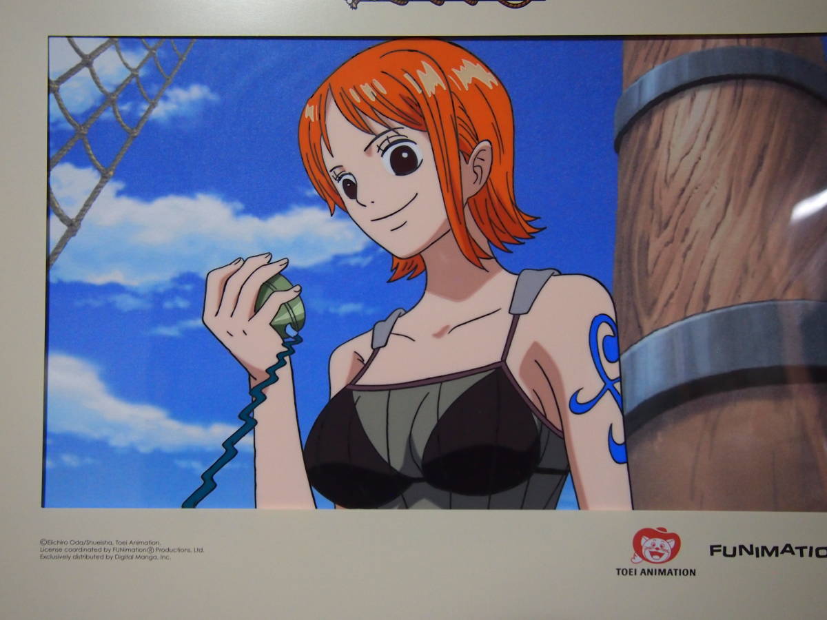 ワンピースセル画劇場版セル画 キャラクター ナミがとても可愛い One Piece 売買されたオークション情報 Yahooの商品情報をアーカイブ公開 オークファン Aucfan Com