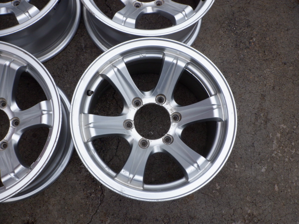 Weds ウェッズ KEELER キーラー 16インチ 8J +2 6穴 139.7 ホイール 4  