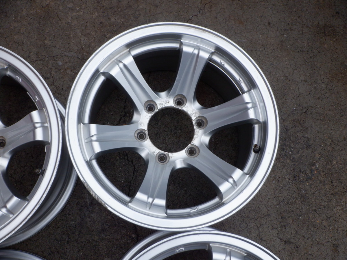 Weds ウェッズ KEELER キーラー 16インチ 8J +2 6穴 139.7 ホイール 4 