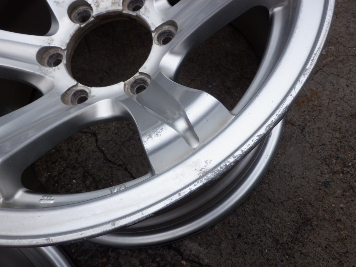 Weds ウェッズ KEELER キーラー 16インチ 8J +2 6穴 139.7 ホイール 4 
