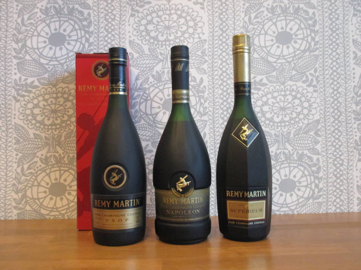 レミーマルタン ナポレオン コニャック 3本セット《未開栓》REMY MARTIN VSOP NAPOLEON SPERIEUR