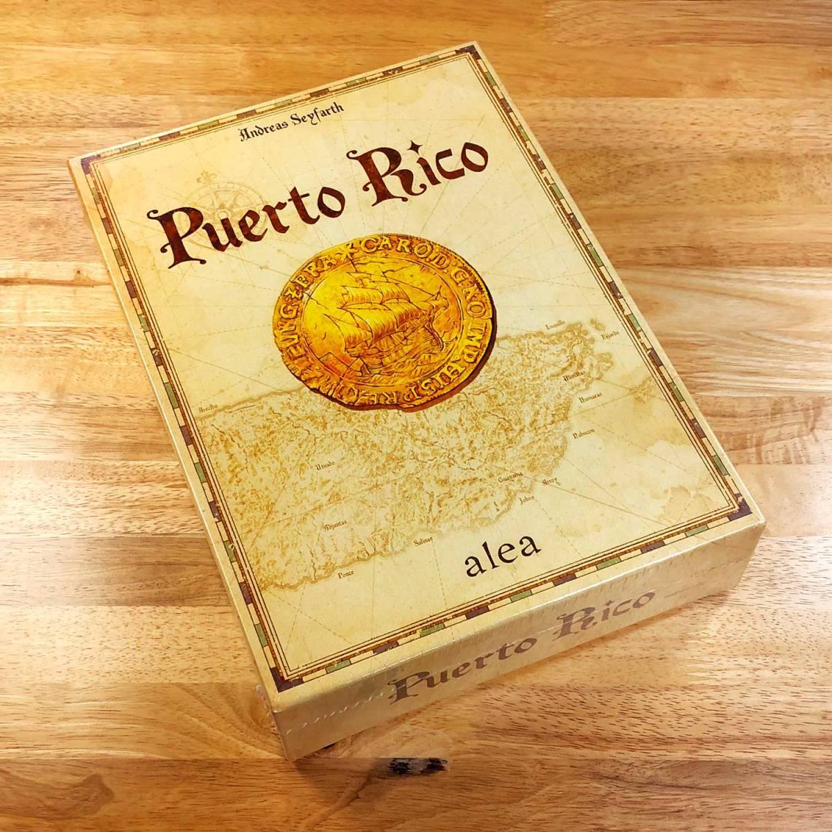 完全和訳＆日本語化キット付Puerto Rico3(本体&4拡張)/ドイツ語版/新品未開封