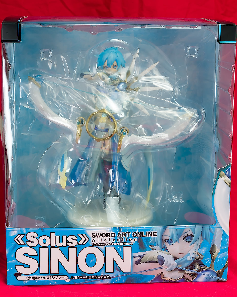 開封 《太陽神ソルス》シノン ソードアート・オンライン アリシゼーション ジェンコ 1/8スケールフィギュア