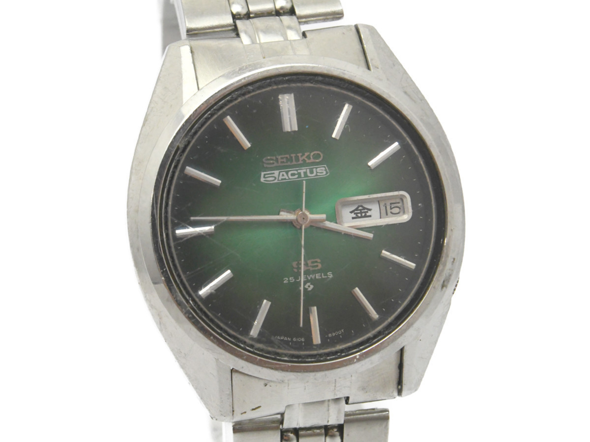 中古品] 稼働品【SEIKO】セイコー 5ACTUS セイコー5 アクタス 6106 