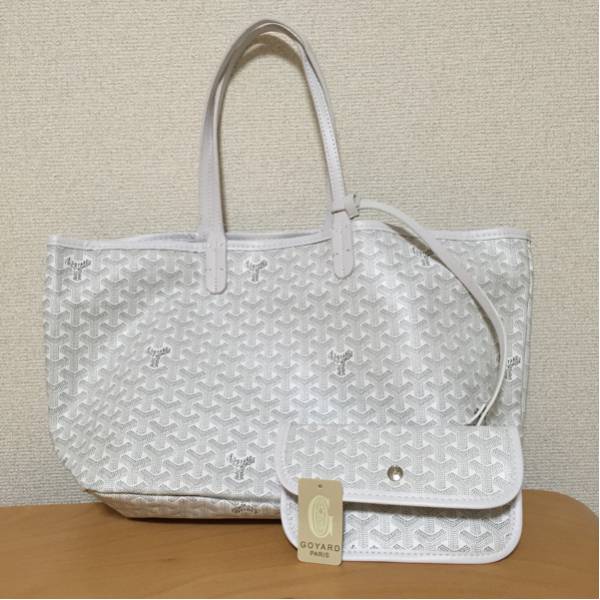 ゴヤール トート ホワイト