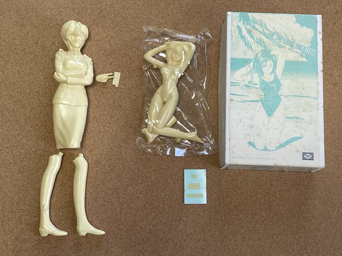 逮捕しちゃうぞ　ガレージキット ２点　辻本夏実（1/8スケール）　小早川美幸（1/6スケール）　レジン製　送込