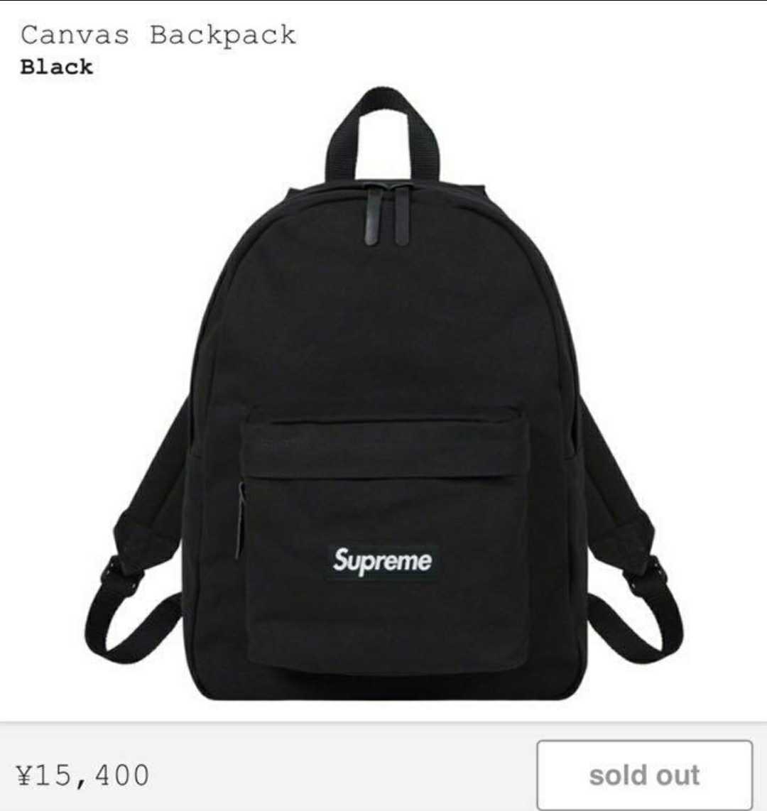 Supreme Canvas Backpack バックパック 2020fw 【公式通販】