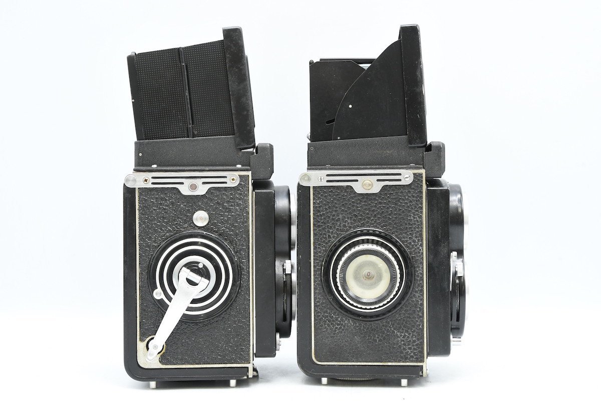 お買い得， 豊富な ◇ Seagull シーガル 海鴎 4A103 + 海鴎 4 フィルムカメラ 二眼レフ 中判フィルム 2個セット ジャンク品 部品取り・修理ベース等に