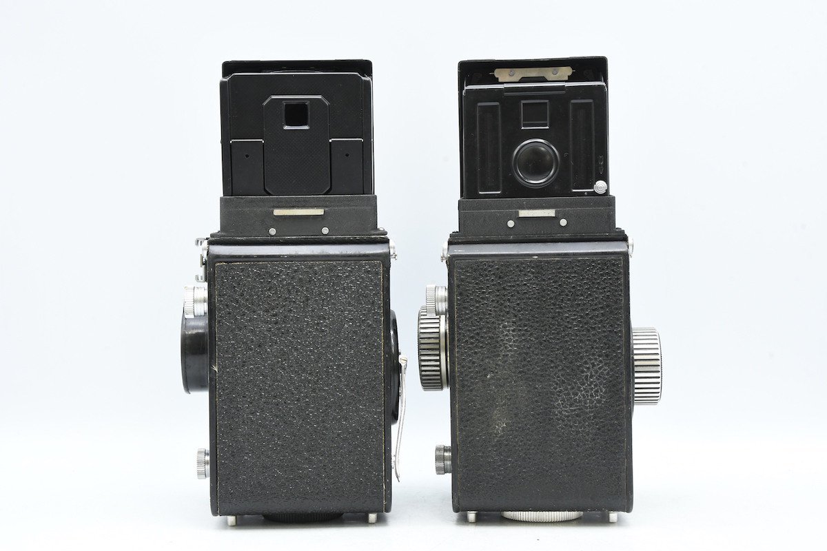 お買い得， 豊富な ◇ Seagull シーガル 海鴎 4A103 + 海鴎 4 フィルムカメラ 二眼レフ 中判フィルム 2個セット ジャンク品 部品取り・修理ベース等に