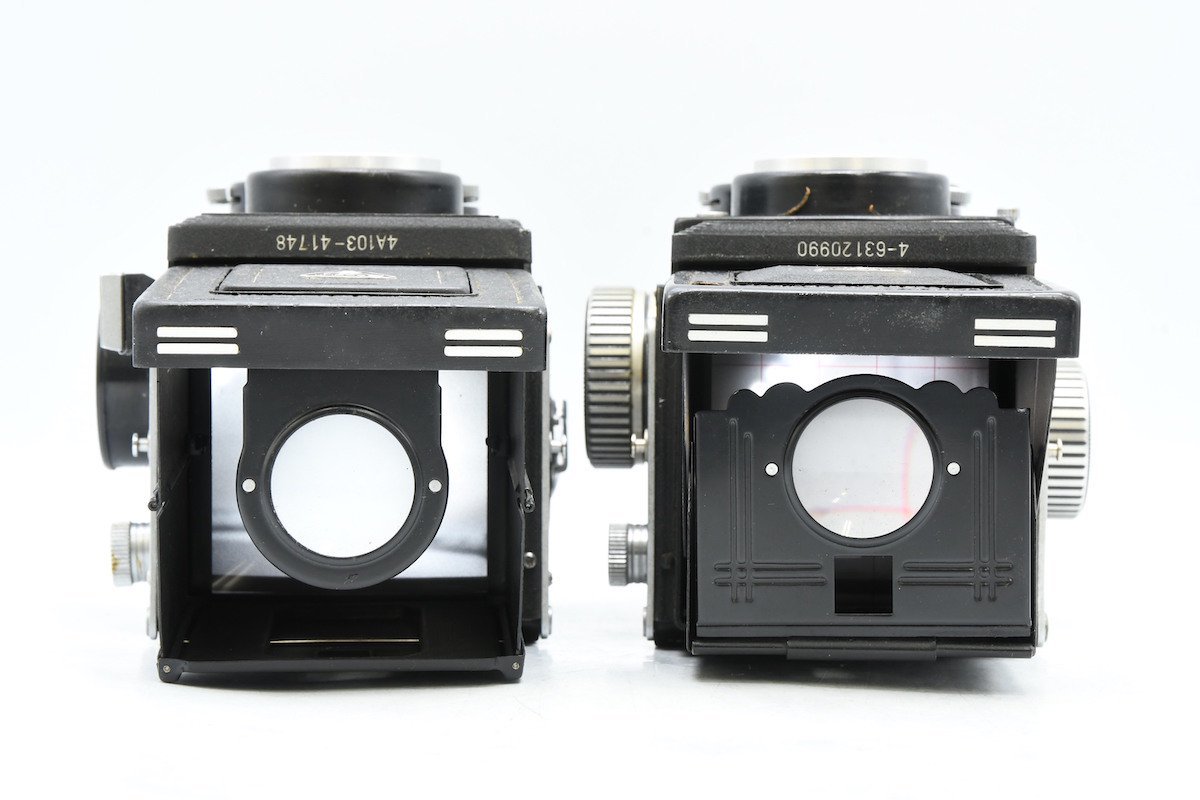 お買い得， 豊富な ◇ Seagull シーガル 海鴎 4A103 + 海鴎 4 フィルムカメラ 二眼レフ 中判フィルム 2個セット ジャンク品 部品取り・修理ベース等に