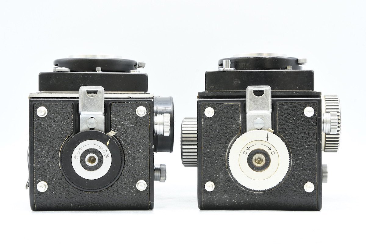 お買い得， 豊富な ◇ Seagull シーガル 海鴎 4A103 + 海鴎 4 フィルムカメラ 二眼レフ 中判フィルム 2個セット ジャンク品 部品取り・修理ベース等に