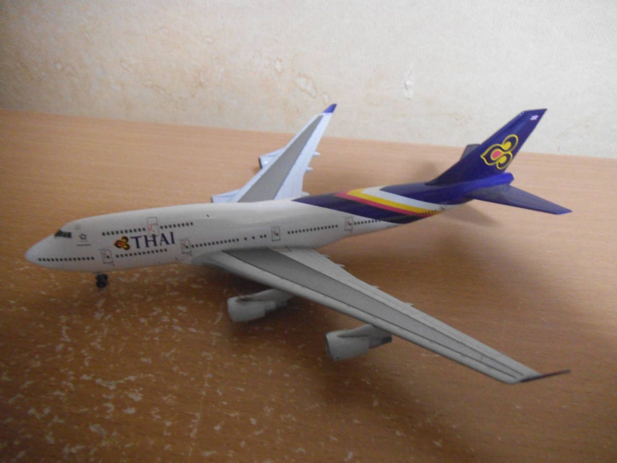 タイ国際航空 1⁄400 ボーイング747-400 ドラゴン - Yahoo!オークション