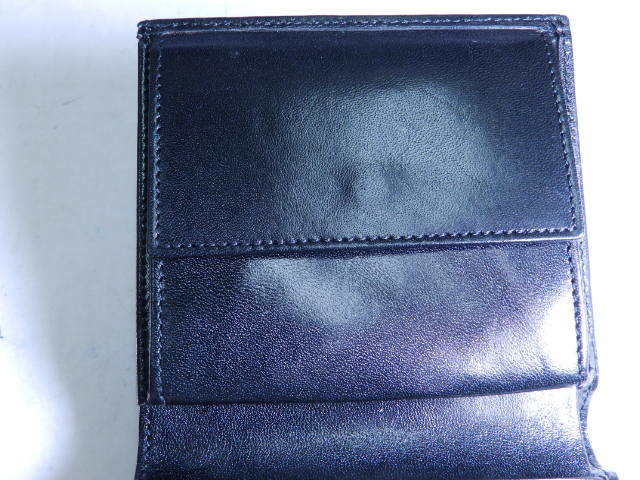 未使用 BRAUN BUFFEL 二折り財布 レザー ドイツ製 ブラウンビュッフェ 